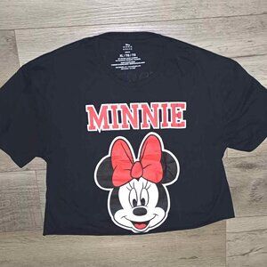 Women's Disney XL Minnie Mouse Crop Top Graphic Print #28